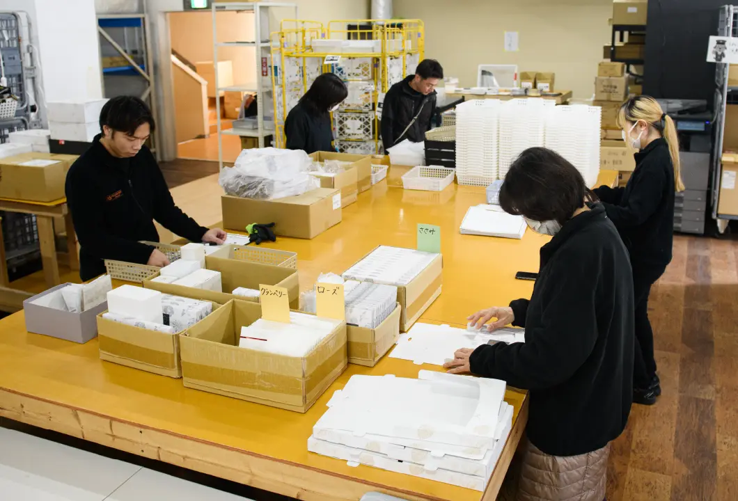 [写真]使用頻度で場所を決める