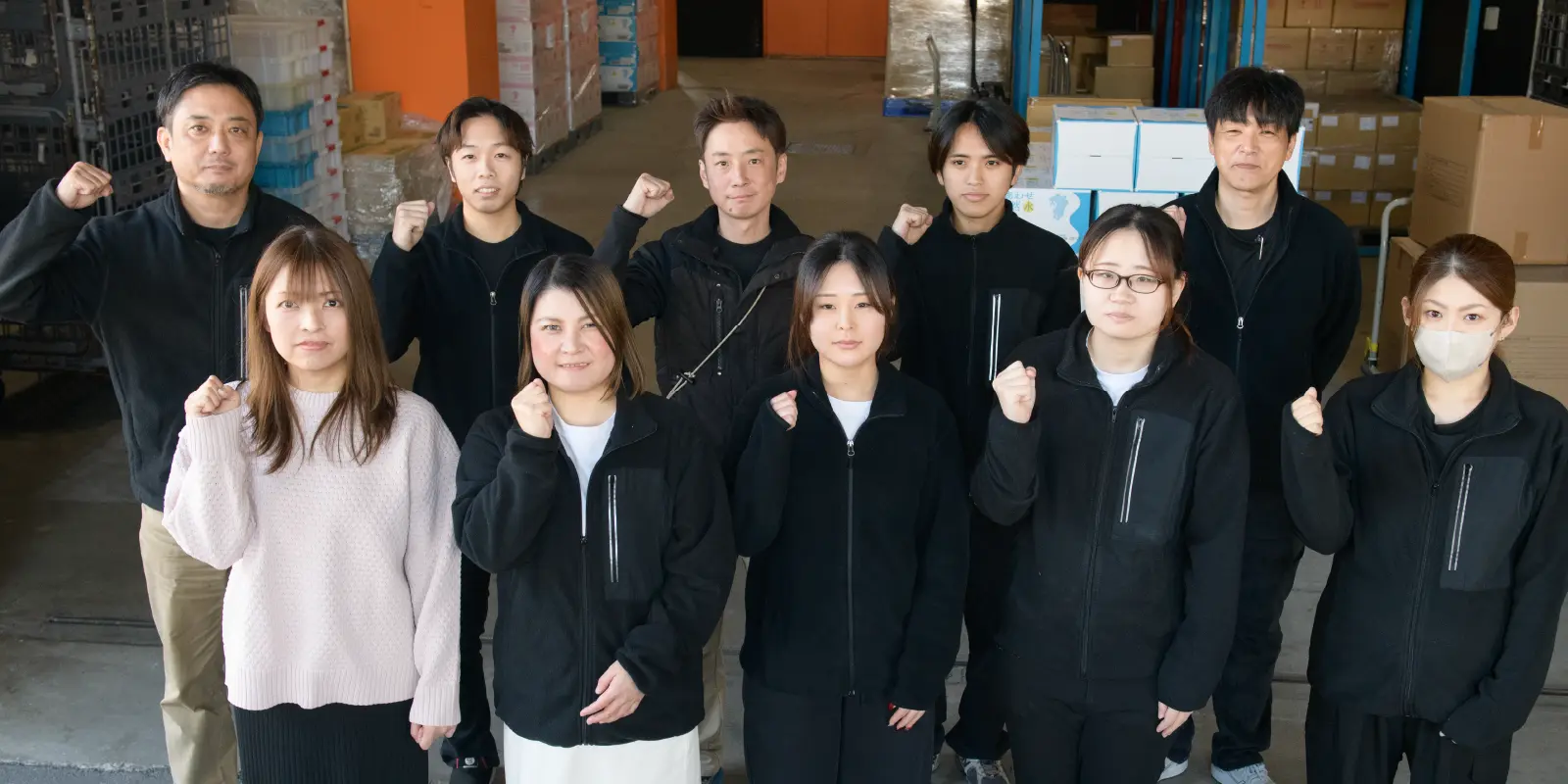 [写真]誠実に。丁寧に。企業と共に成長する物流へ。