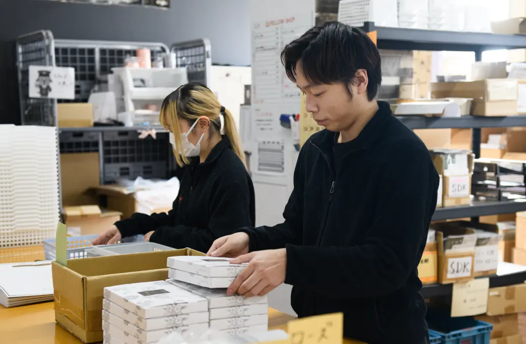 [写真]通販物流（美容商品・健康食品等）